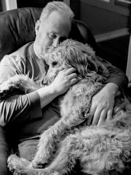 David with Dog